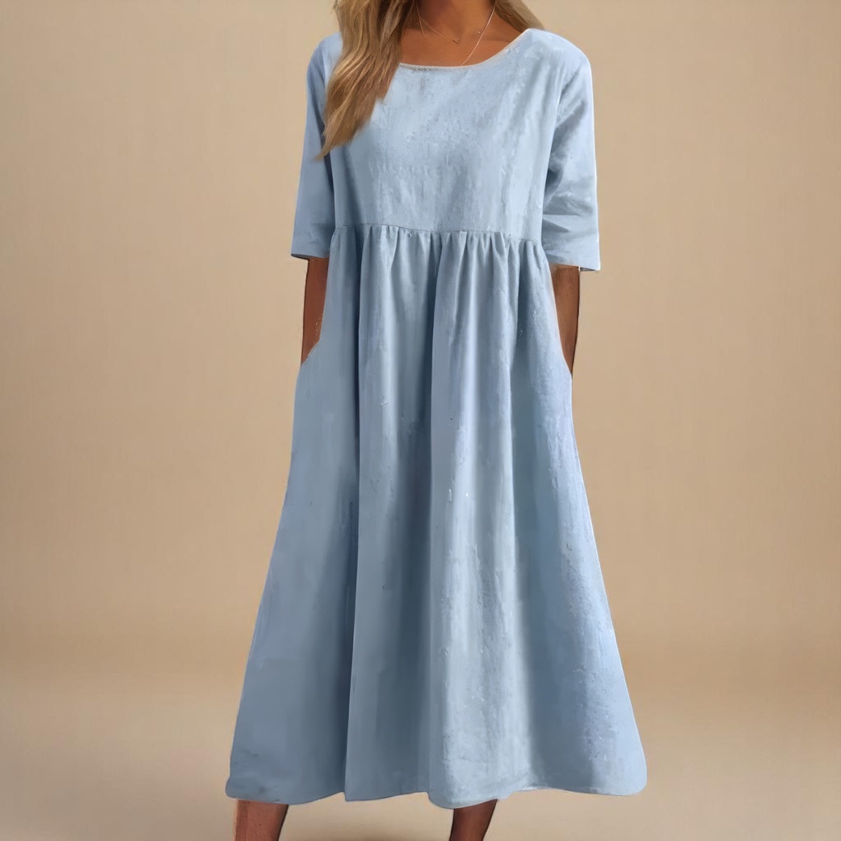 Femme™ | Elegant Cotton Dress