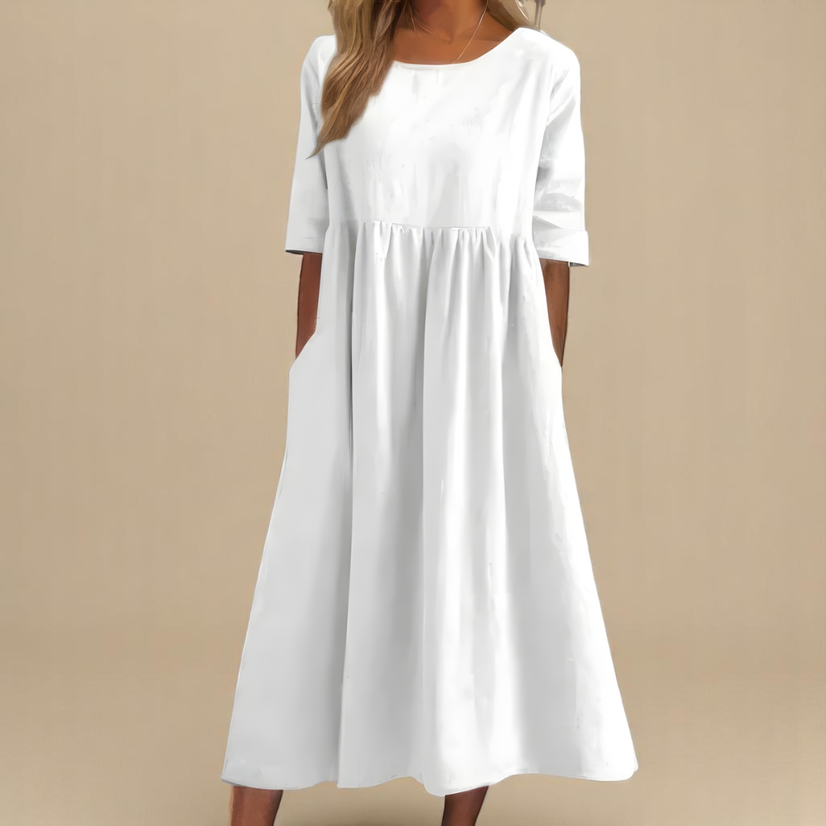 Femme™ | Elegant Cotton Dress