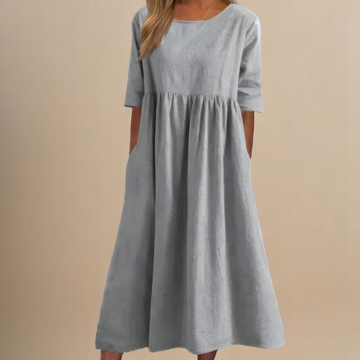 Femme™ | Elegant Cotton Dress