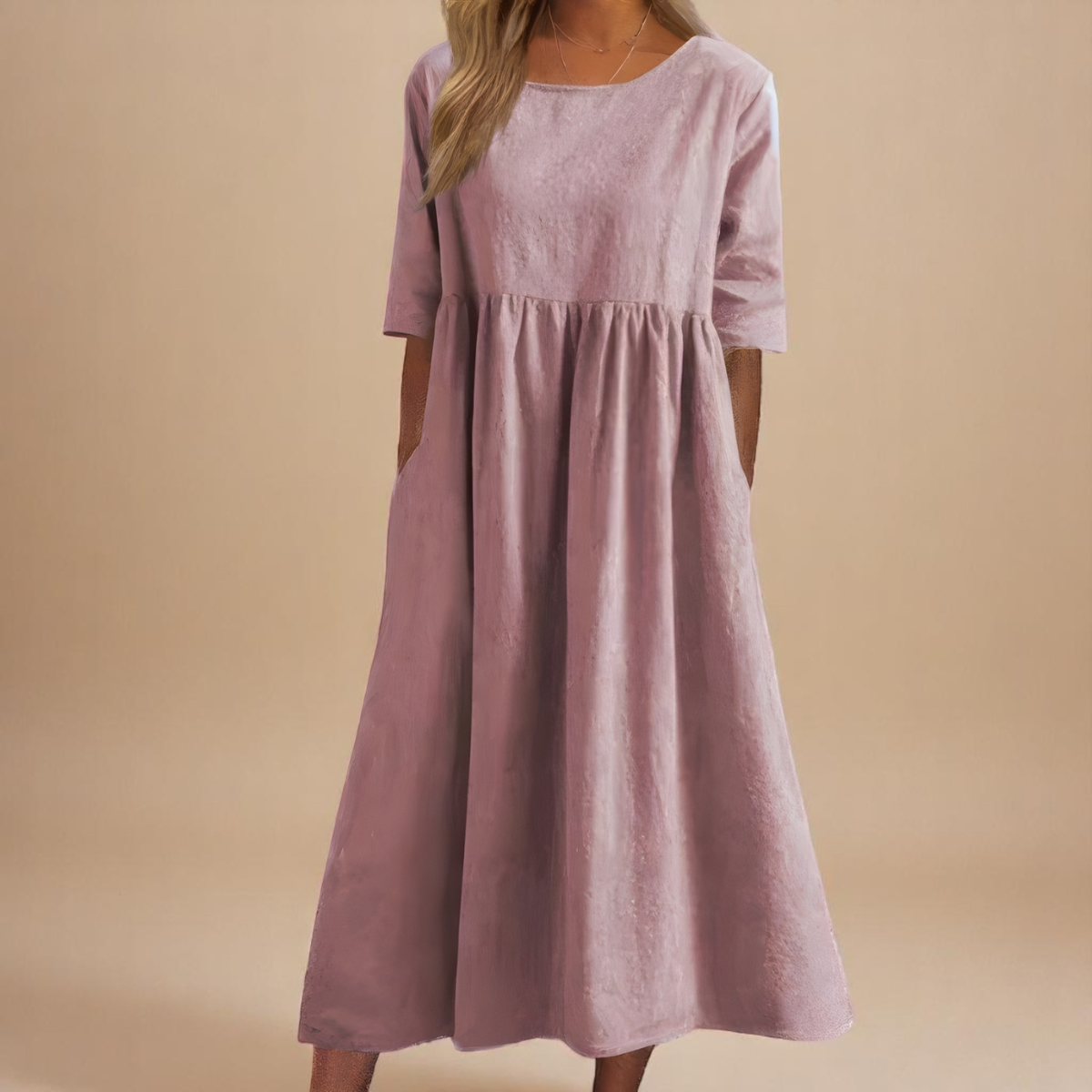 Femme™ | Elegant Cotton Dress