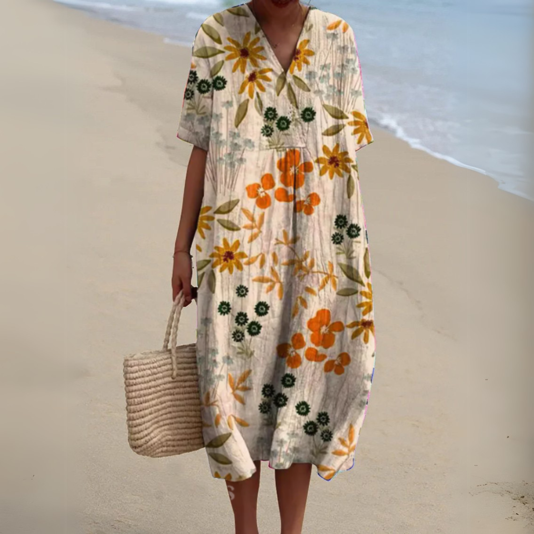 Femme™ | Elegant Floral Dress