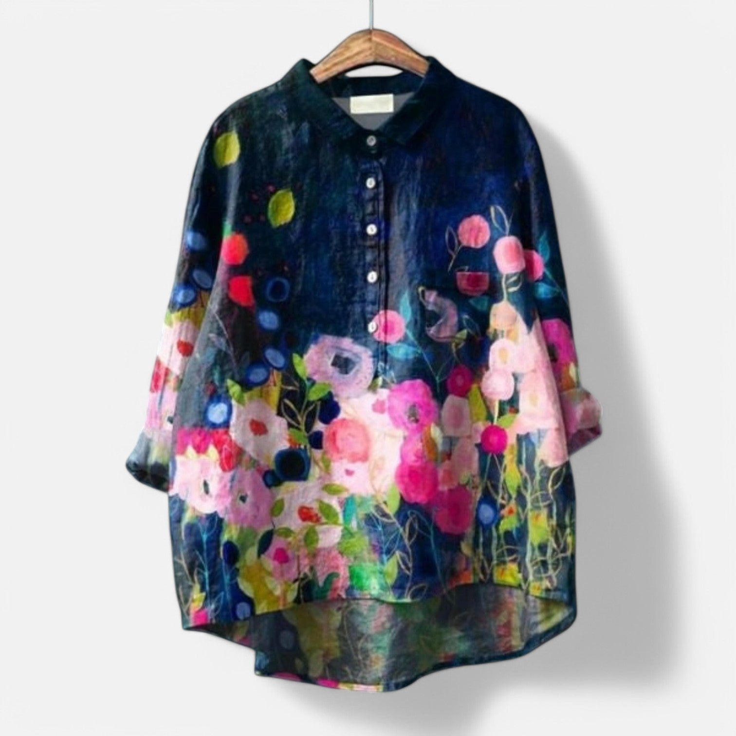 Femme™ | Vintage Floral Button Shirt