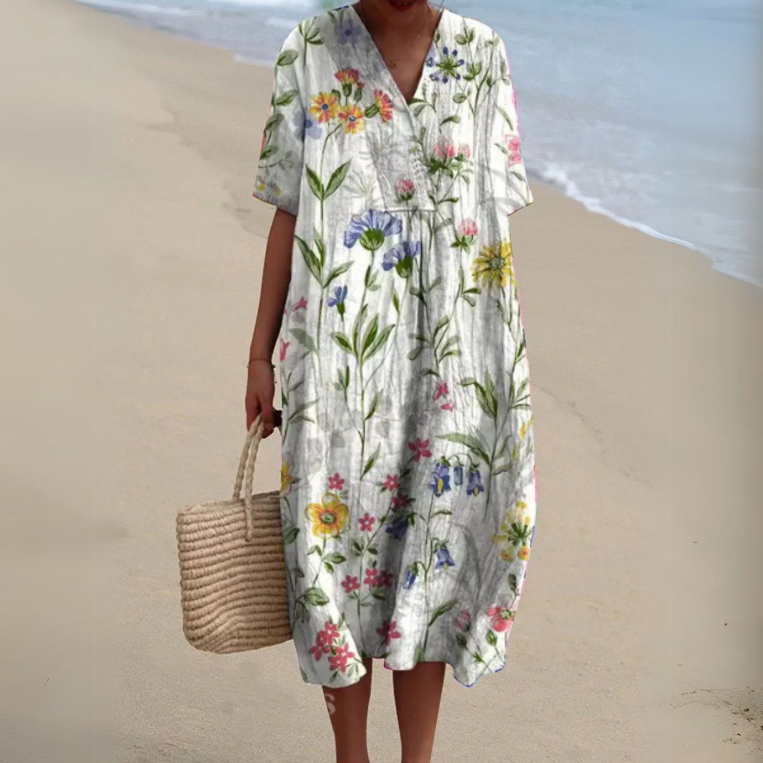 Femme™ | Elegant Floral Dress