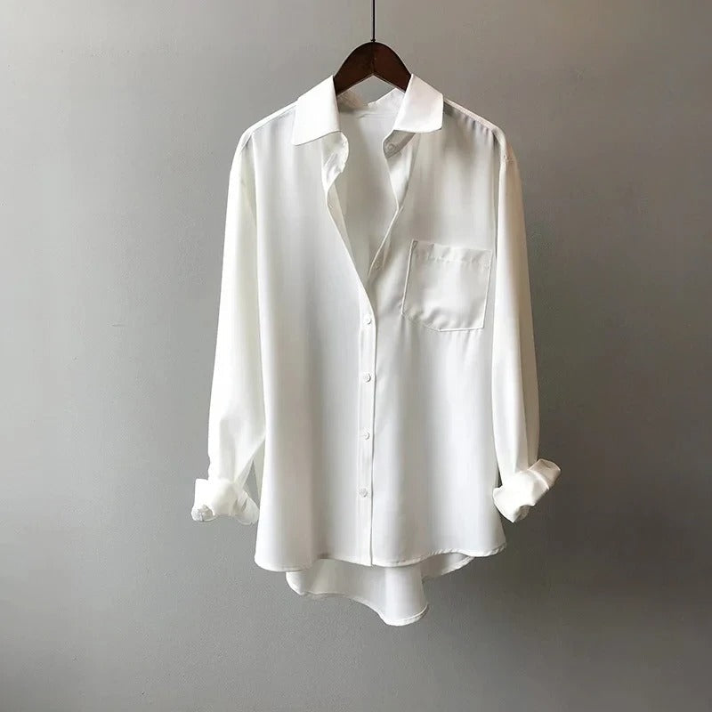 Femme™ | Relaxed Button-Up Shirt