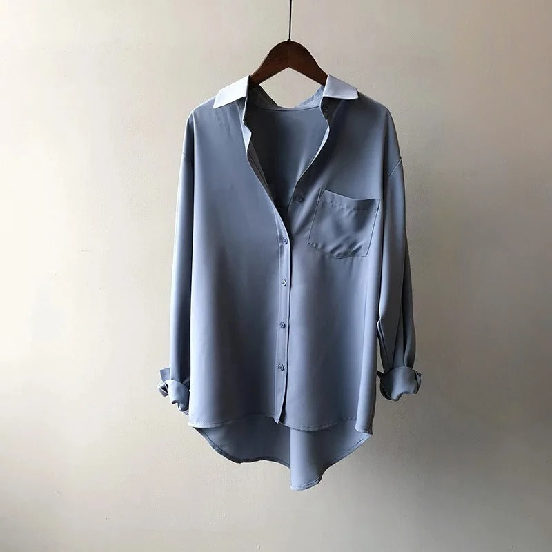 Femme™ | Relaxed Button-Up Shirt