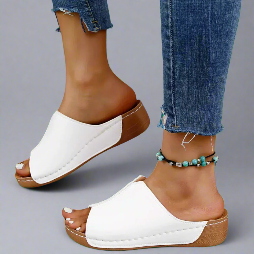 Femme™ | Handmade Wedge Sandals Made from Premium Materials