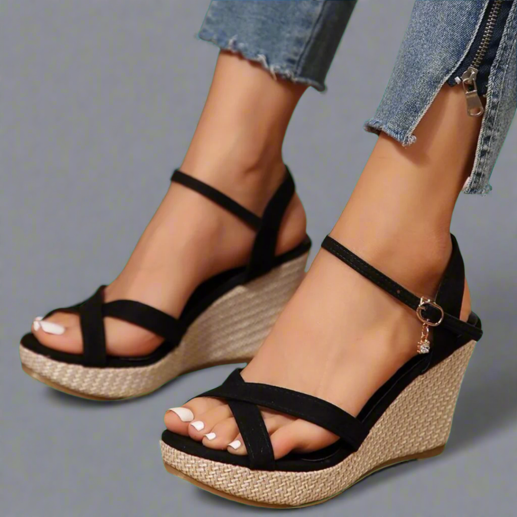 Femme™ | Comfortable Wedge Platform Sandals