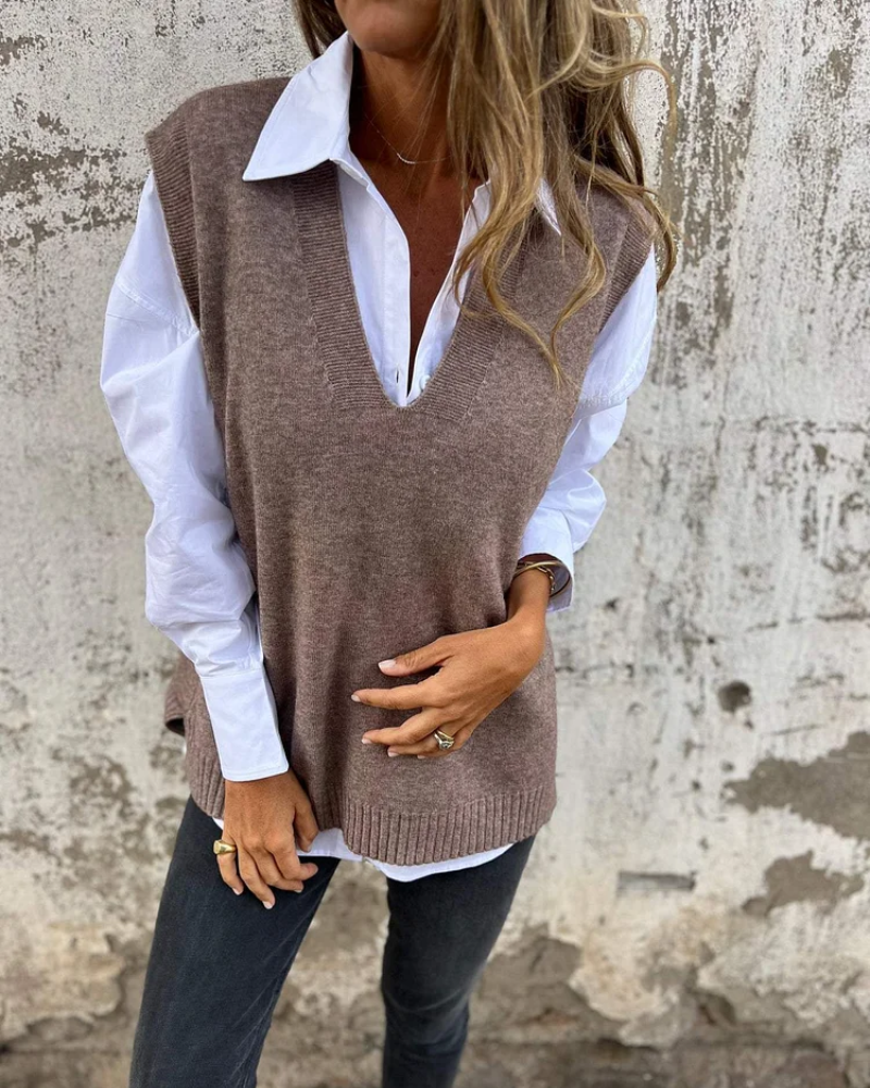 Femme™ | Knit Sweater Vest