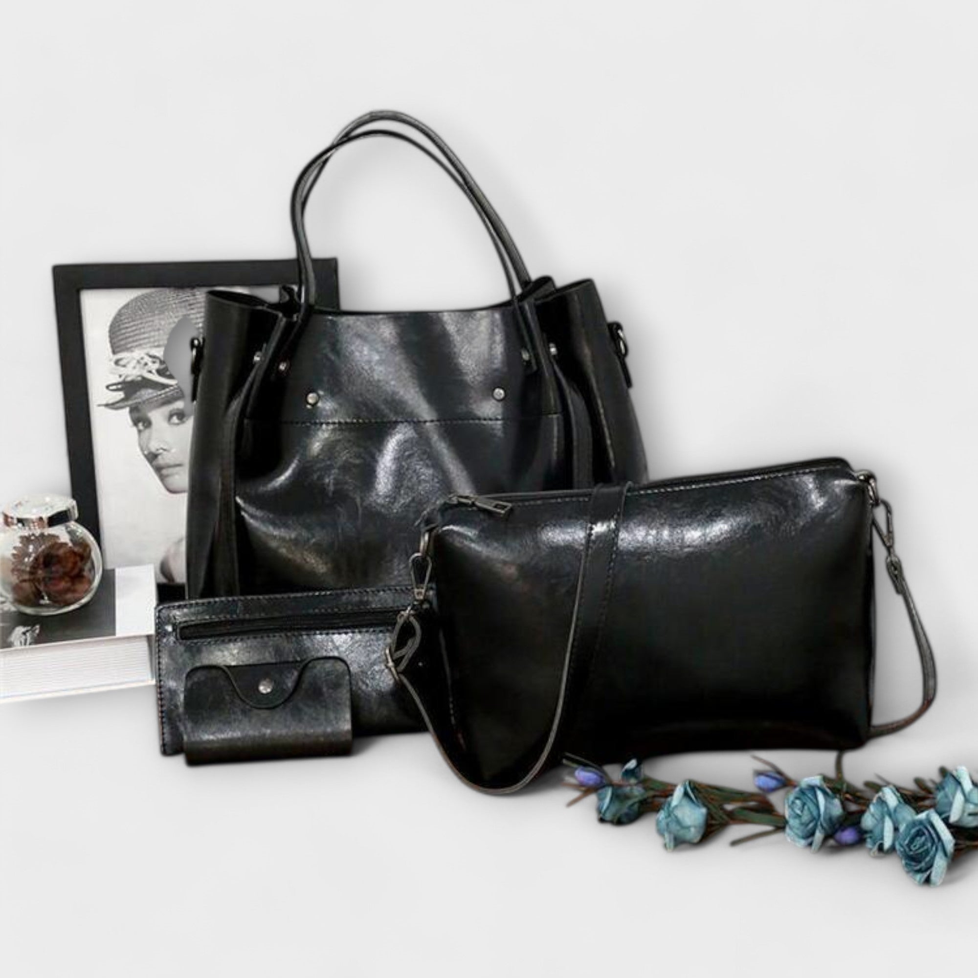 Femme™ | 4 Piece Vintage Bag Set