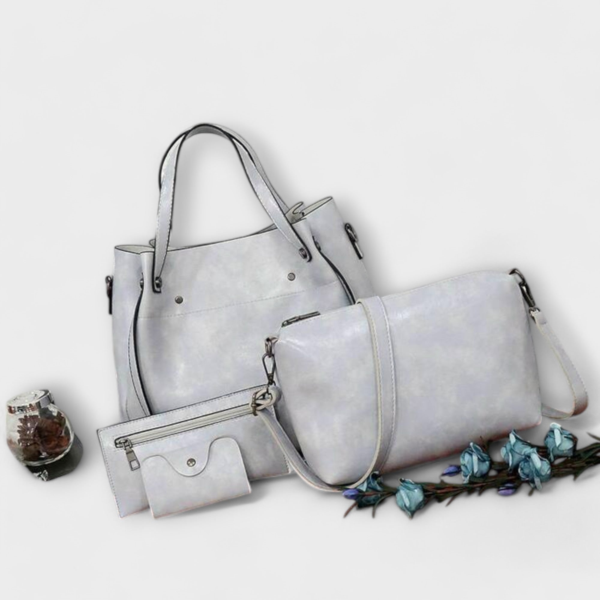 Femme™ | 4 Piece Vintage Bag Set