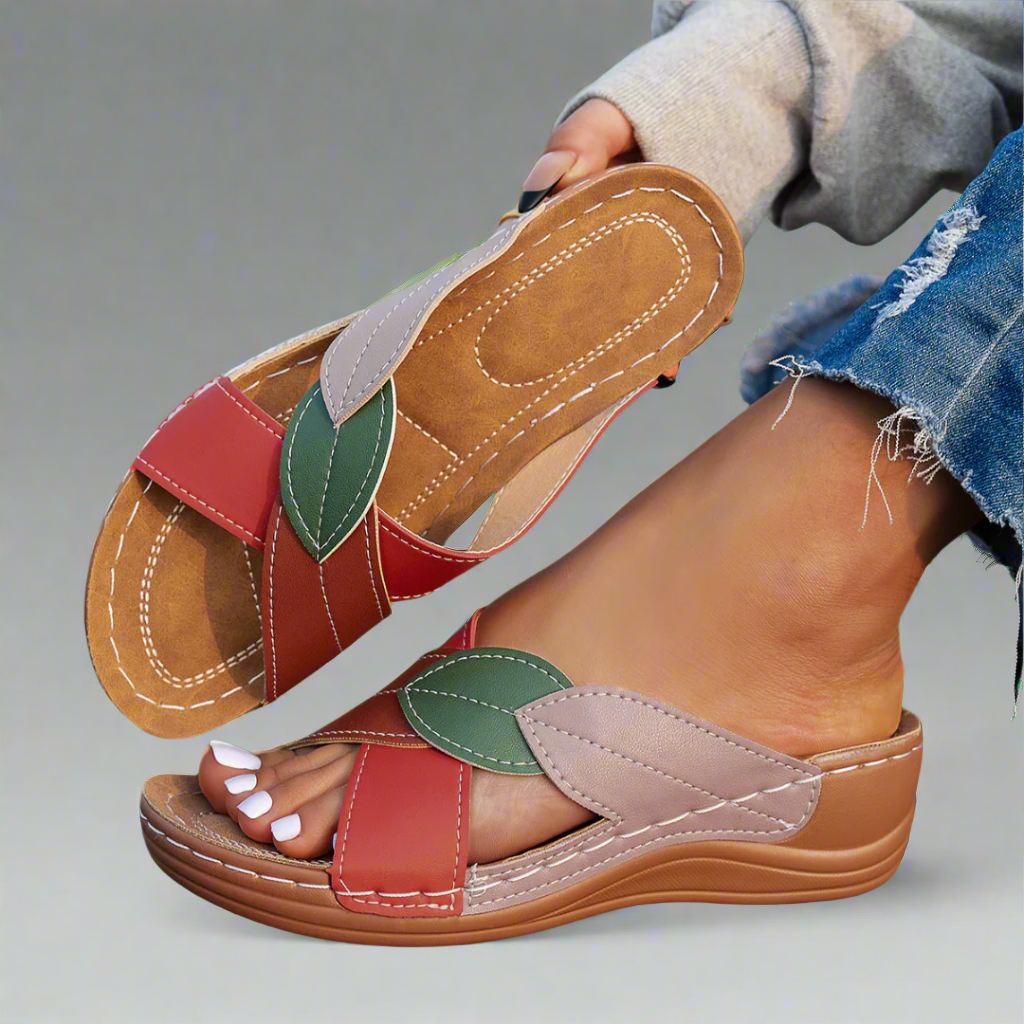 Femme™ | Lightweight Wedge Sandals for Comfort