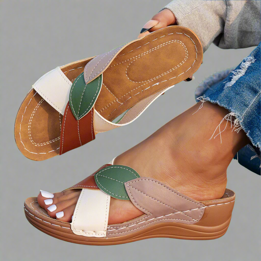 Femme™ | Lightweight Wedge Sandals for Comfort