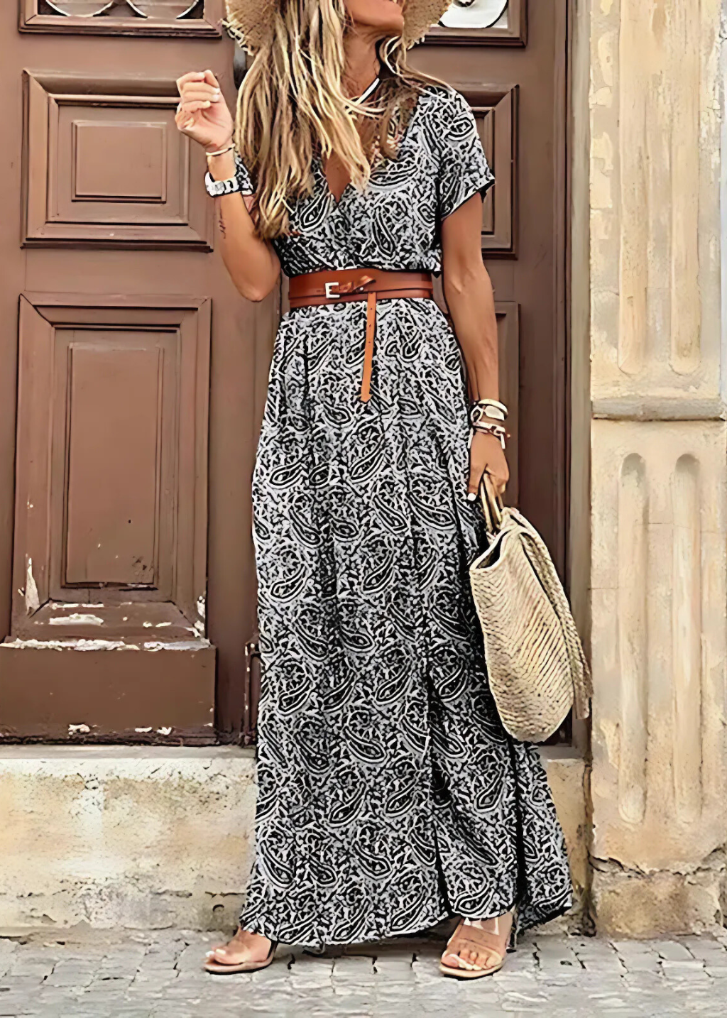 Femme™ | Elegant Bohemian Maxi Dress