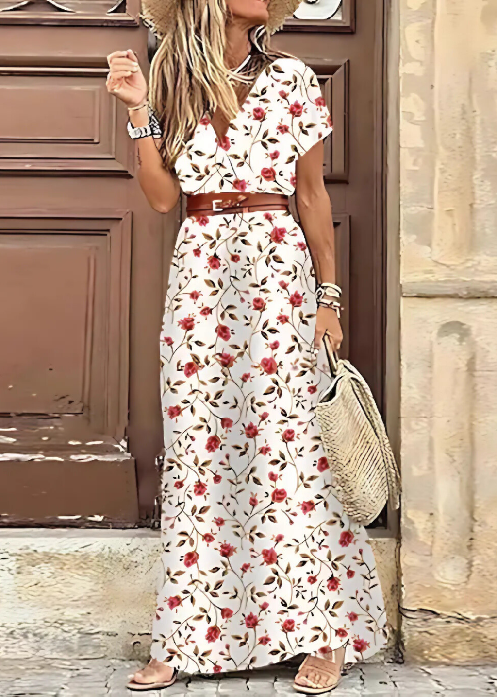 Femme™ | Elegant Bohemian Maxi Dress