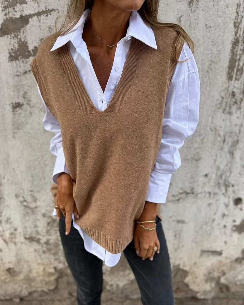 Femme™ | Knit Sweater Vest