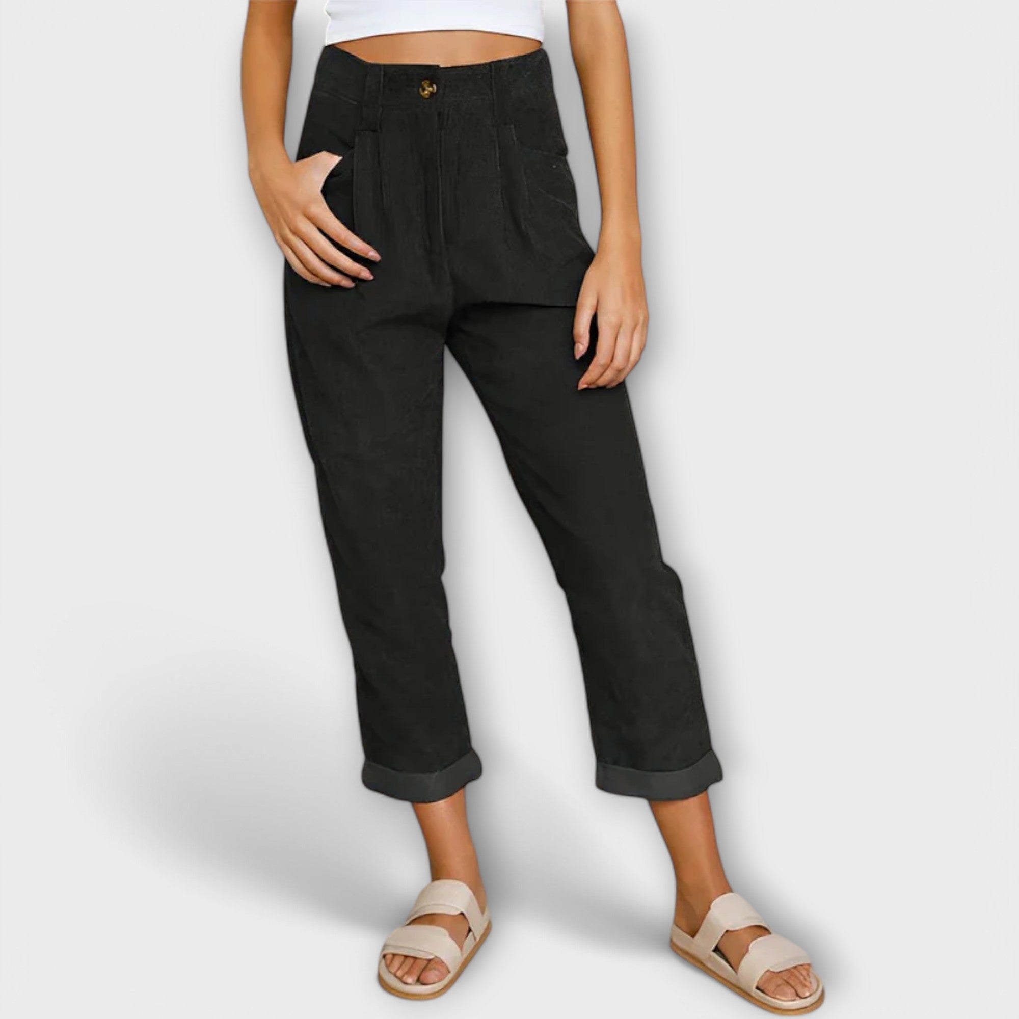 Femme™ | Modern Cord Trousers