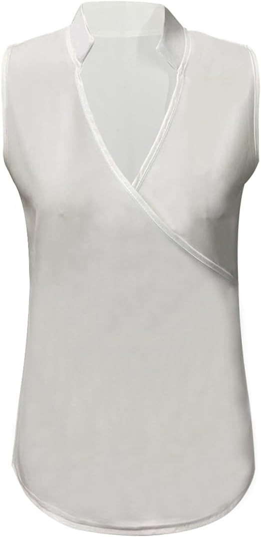Femme™ | Classic Sleeveless Solid Blouse