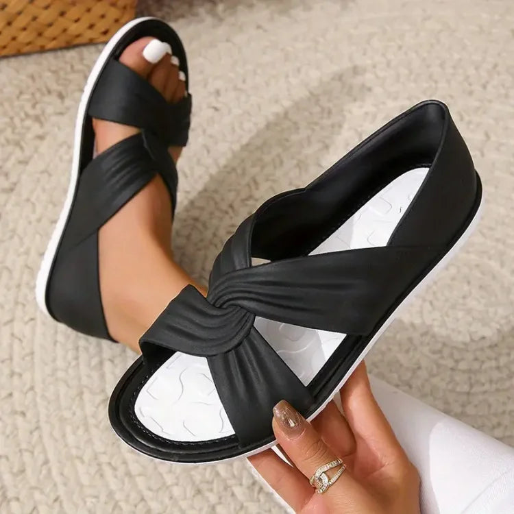 Femme™ | Orthopaedic Sandals with Stylish Bow