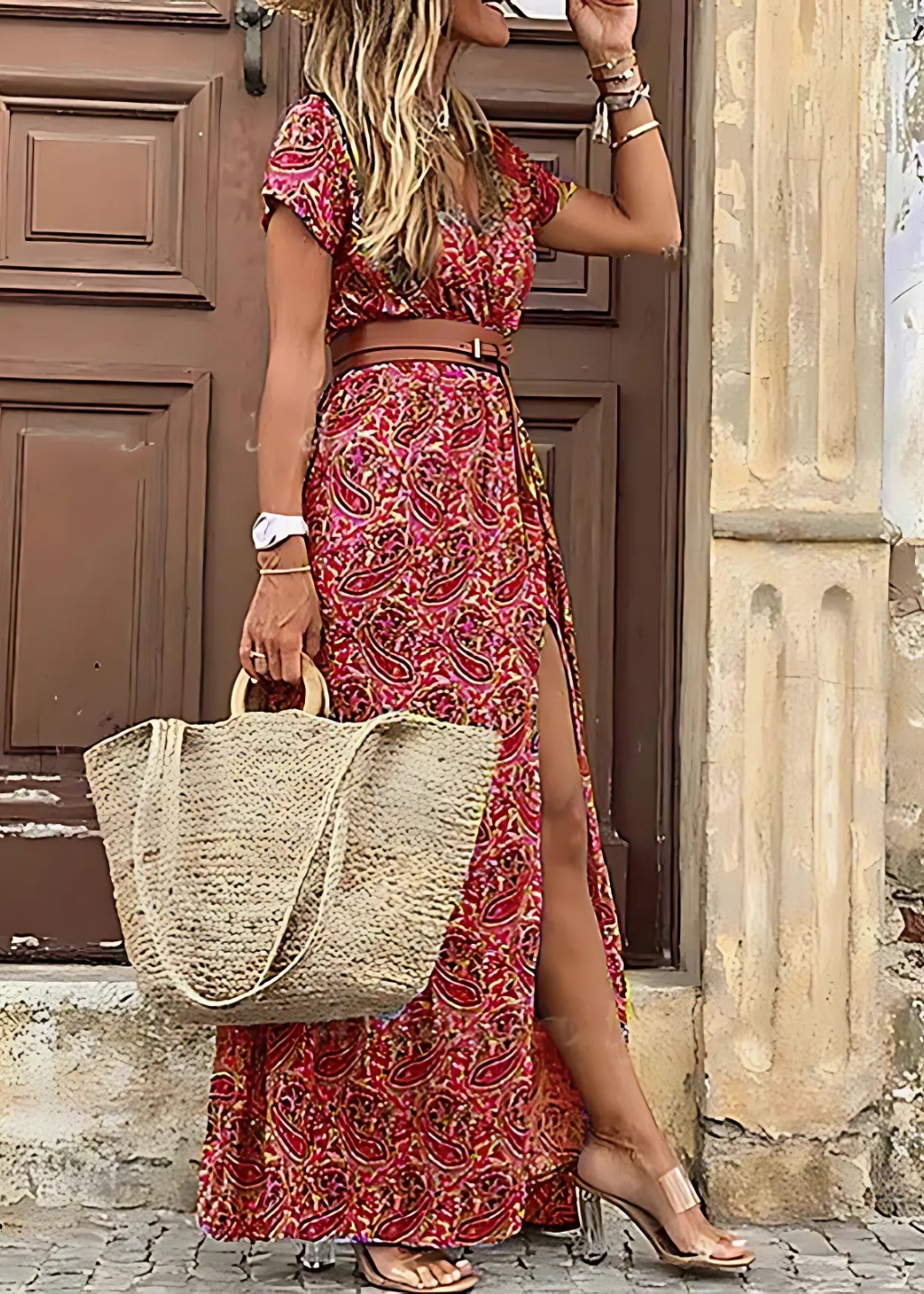 Femme™ | Elegant Bohemian Maxi Dress
