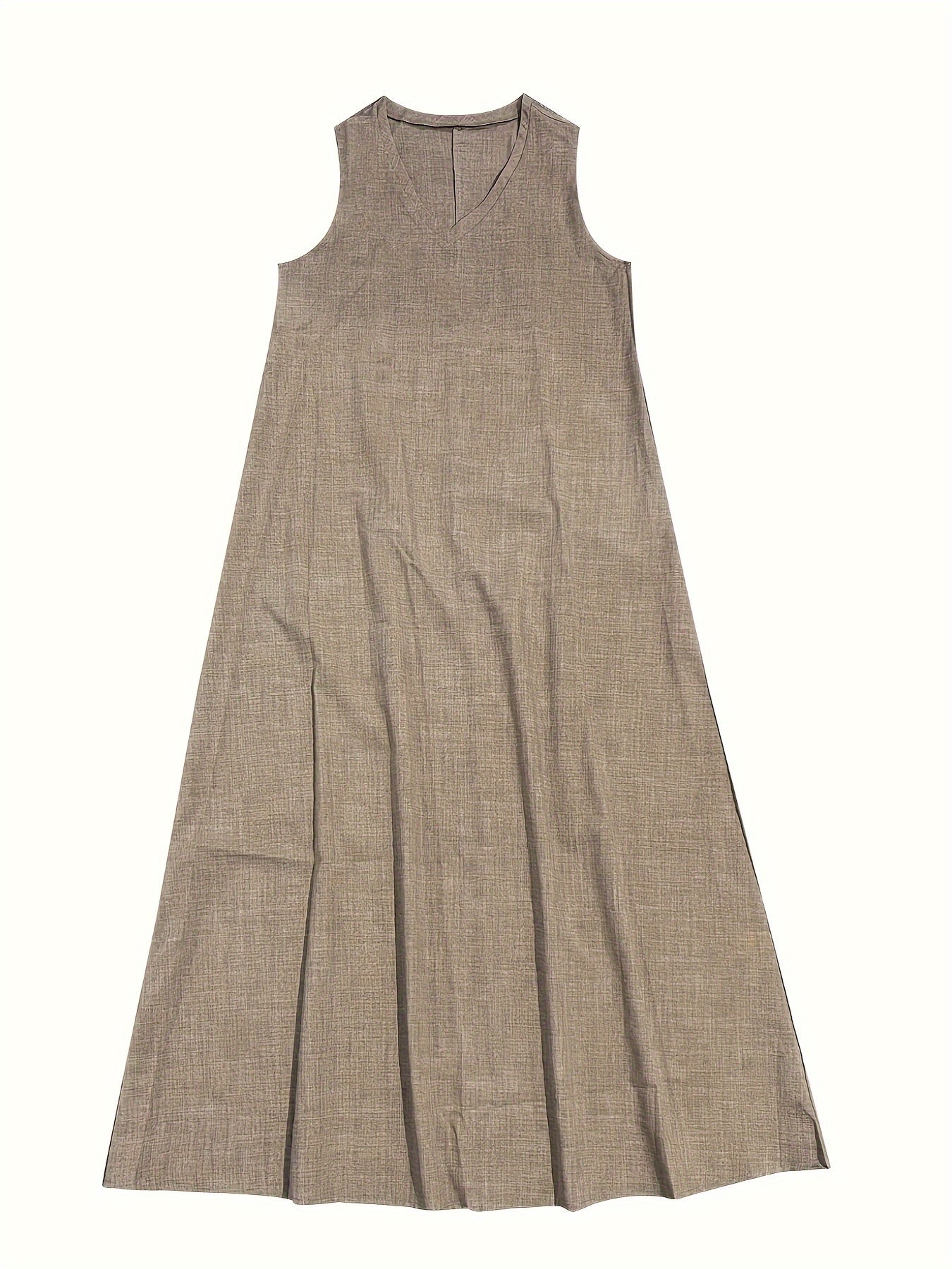 Femme™ | Sleeveless Textured Maxi Dress