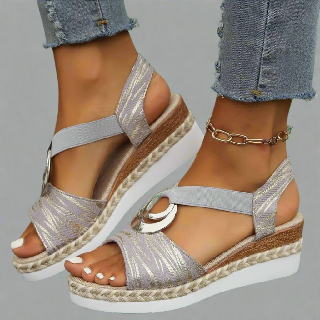 Femme™ | Handmade Wedge Sandals from Premium Material