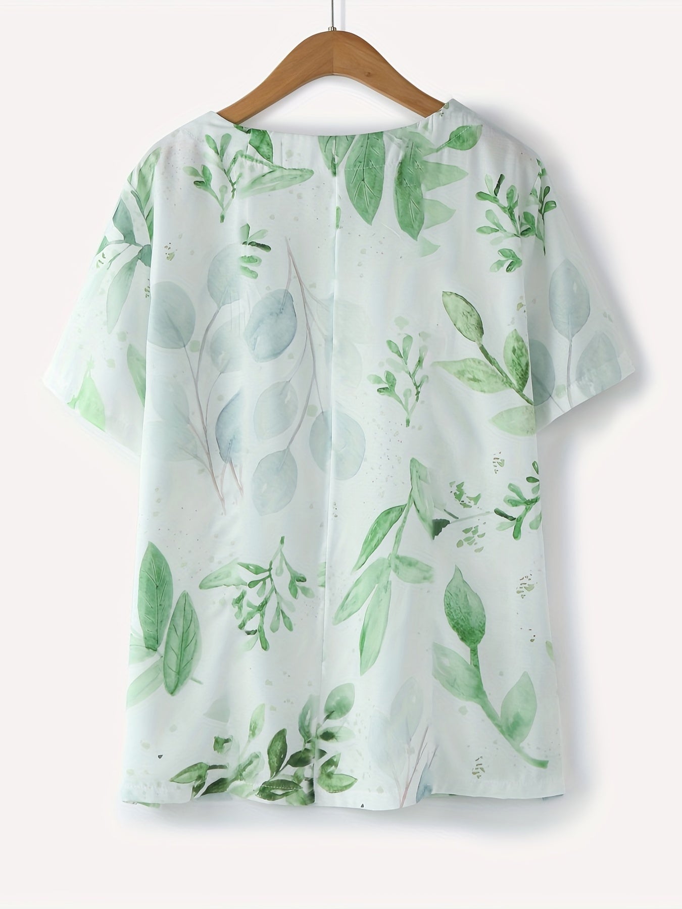 Femme™ | Floral Button Detail Blouse