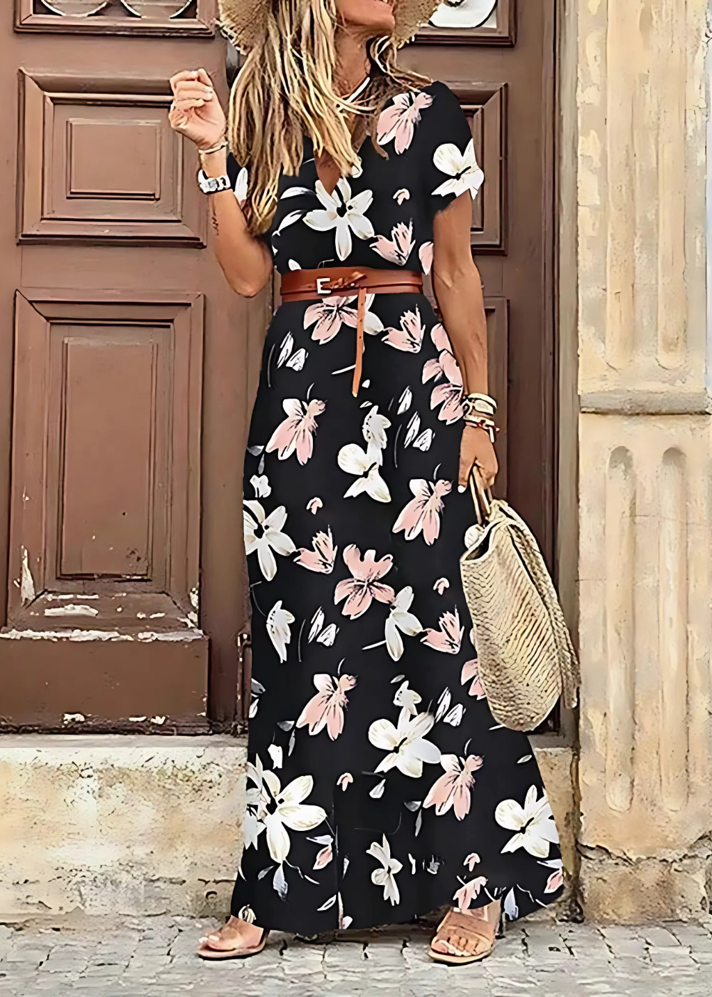 Femme™ | Elegant Bohemian Maxi Dress