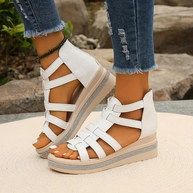 Femme™ | Elegant Wedge Sandals