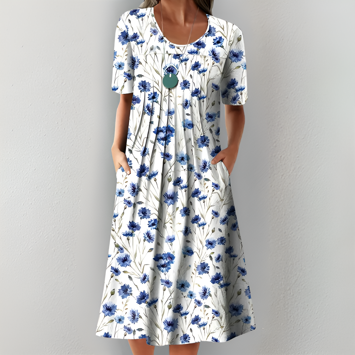 Femme™ | Floral Midi Dress