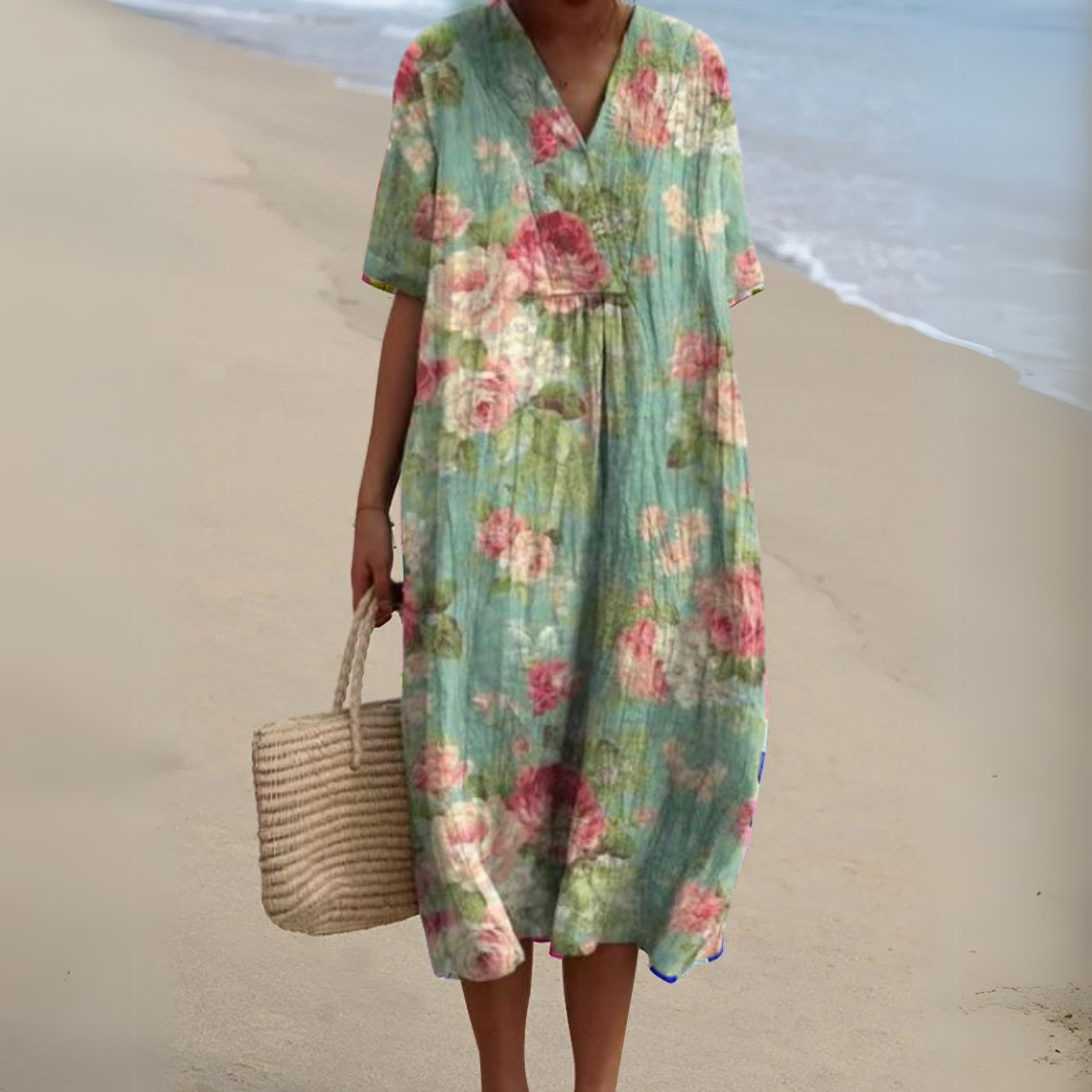 Femme™ | Elegant Floral Dress