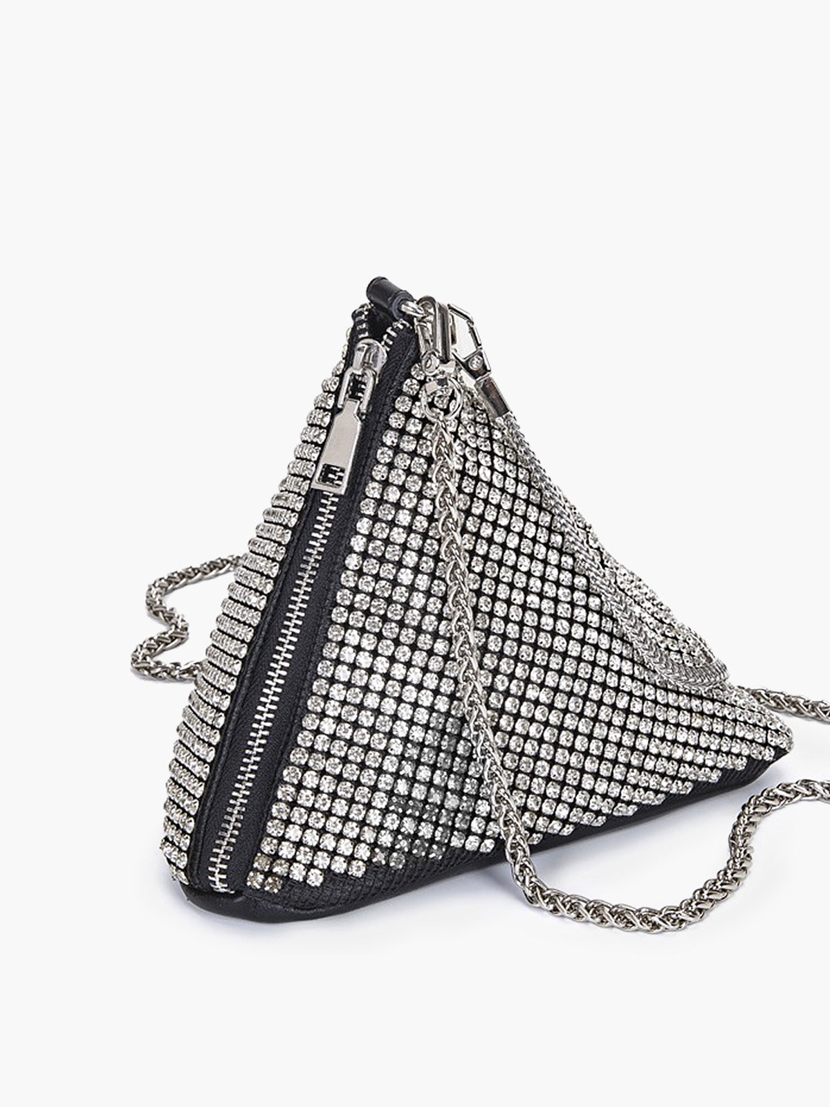 Femme™ | Rhinestone Triangle Mini Bag