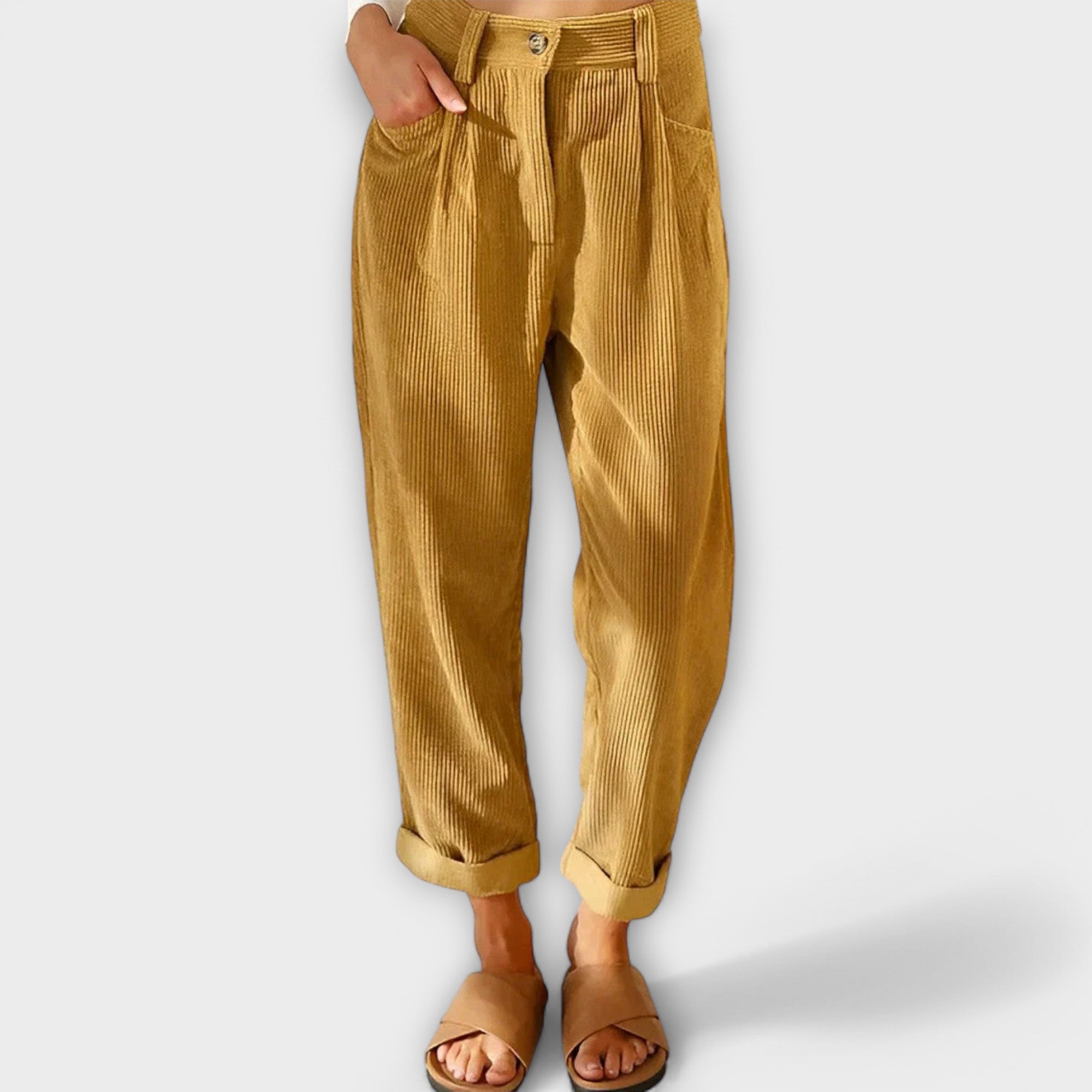 Femme™ | Modern Cord Trousers
