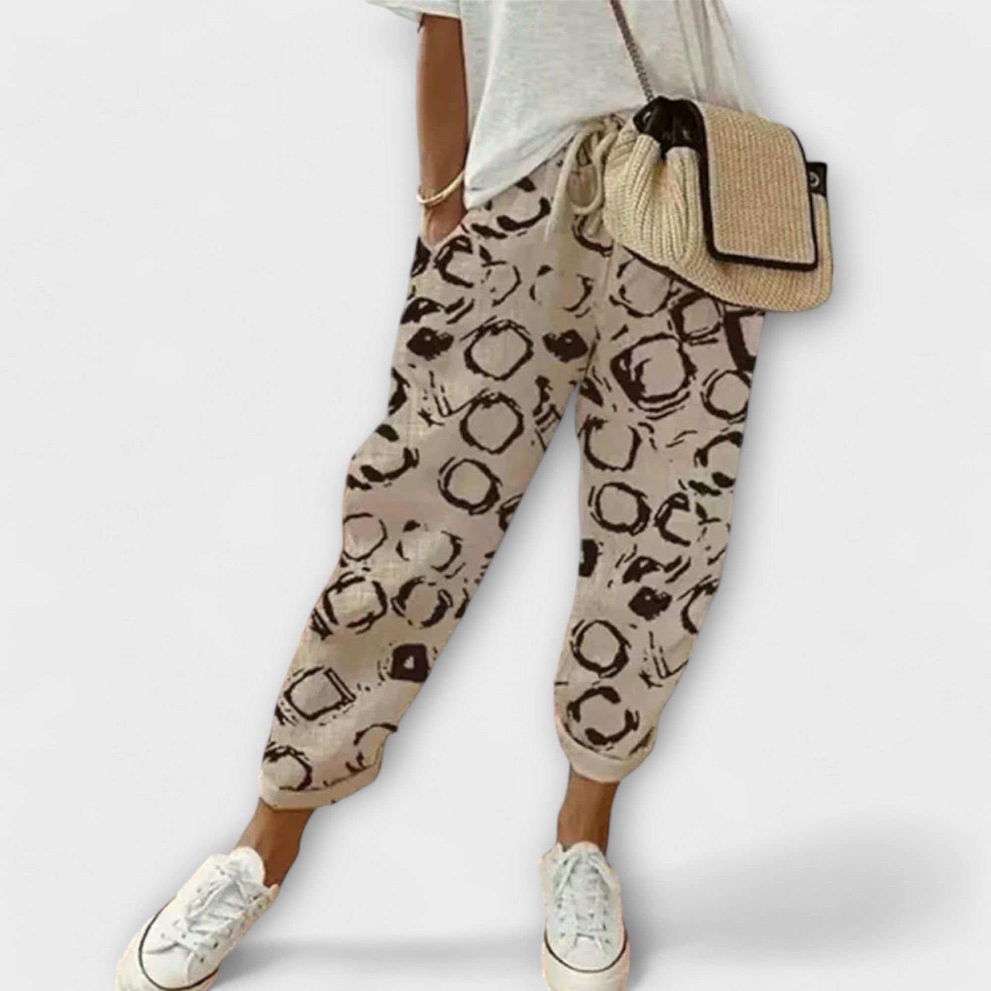 Femme™ | Comfortable Cotton-Linen Trousers