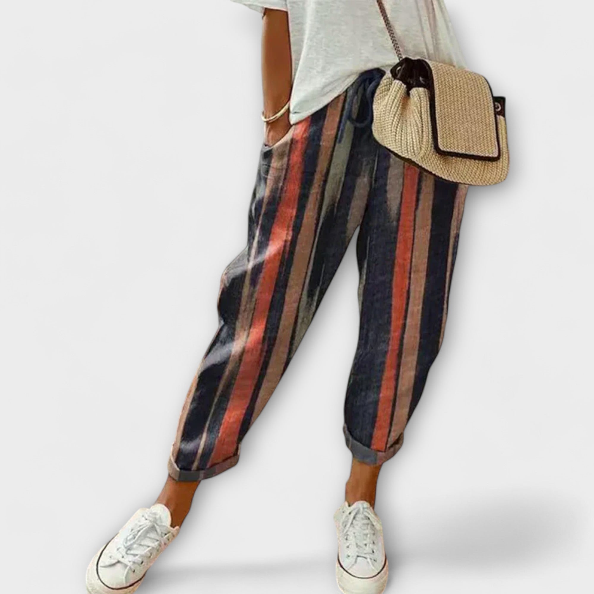 Femme™ | Comfortable Cotton-Linen Trousers