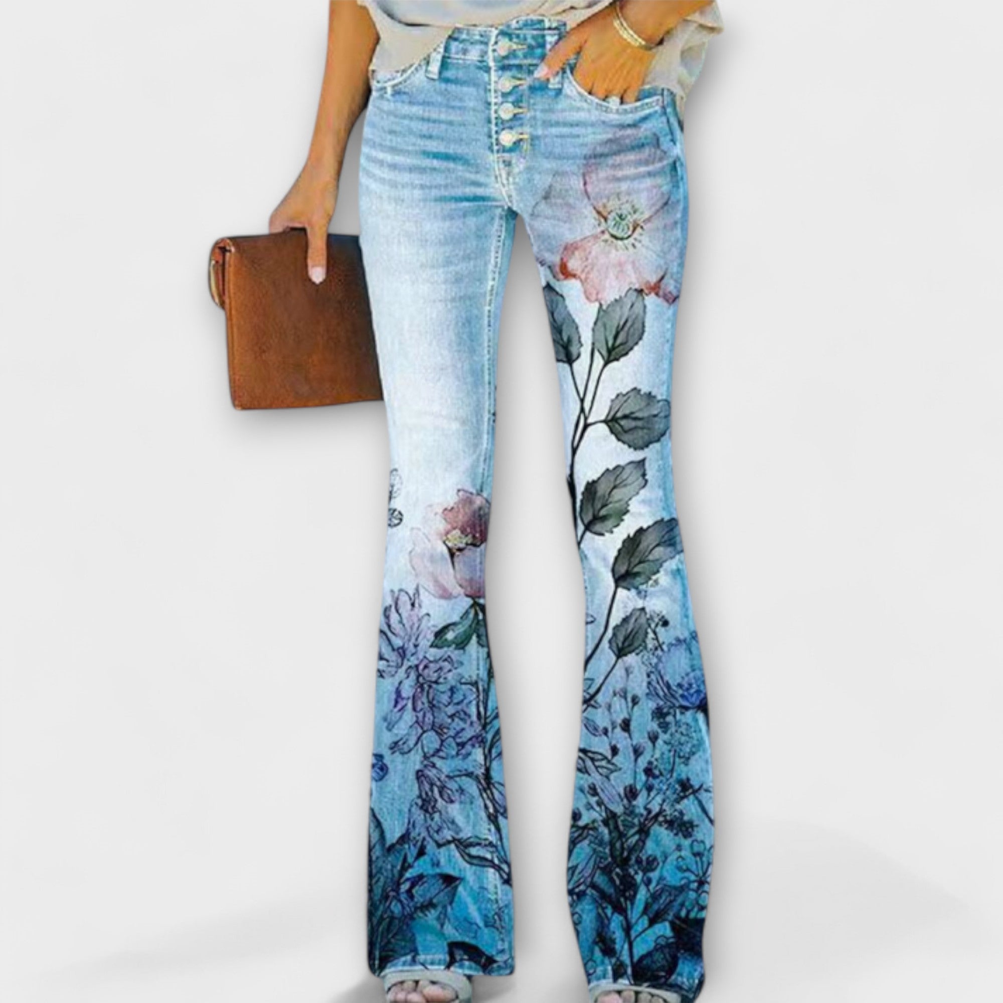 Femme™ | Flower Trousers