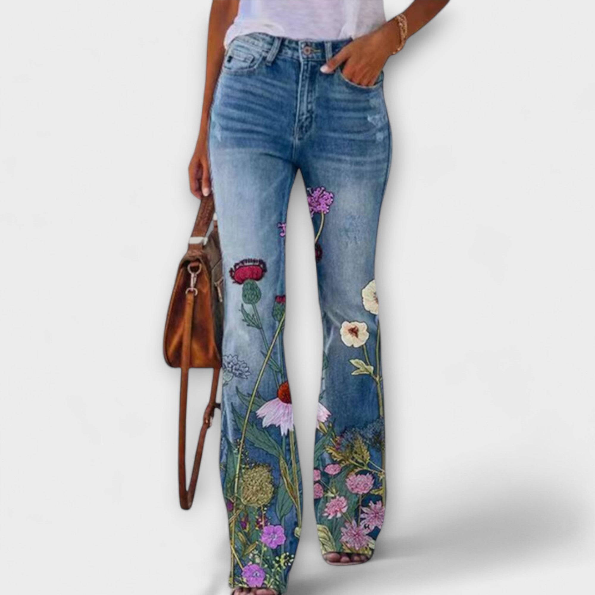 Femme™ | Flower Trousers
