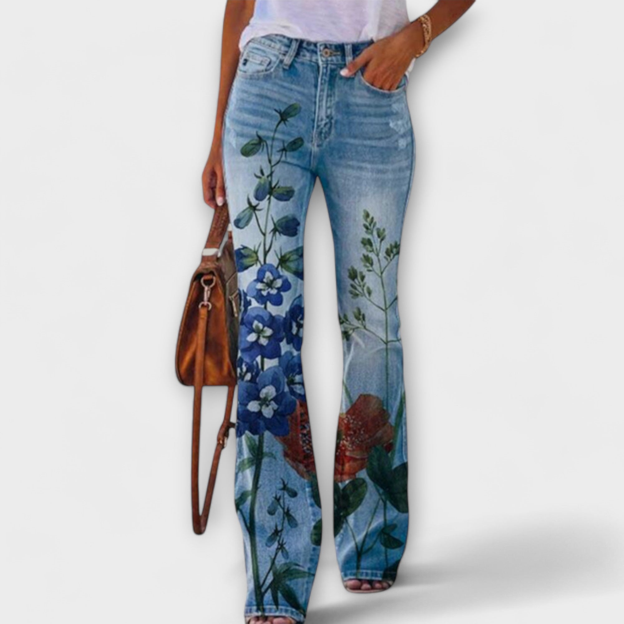 Femme™ | Flower Trousers