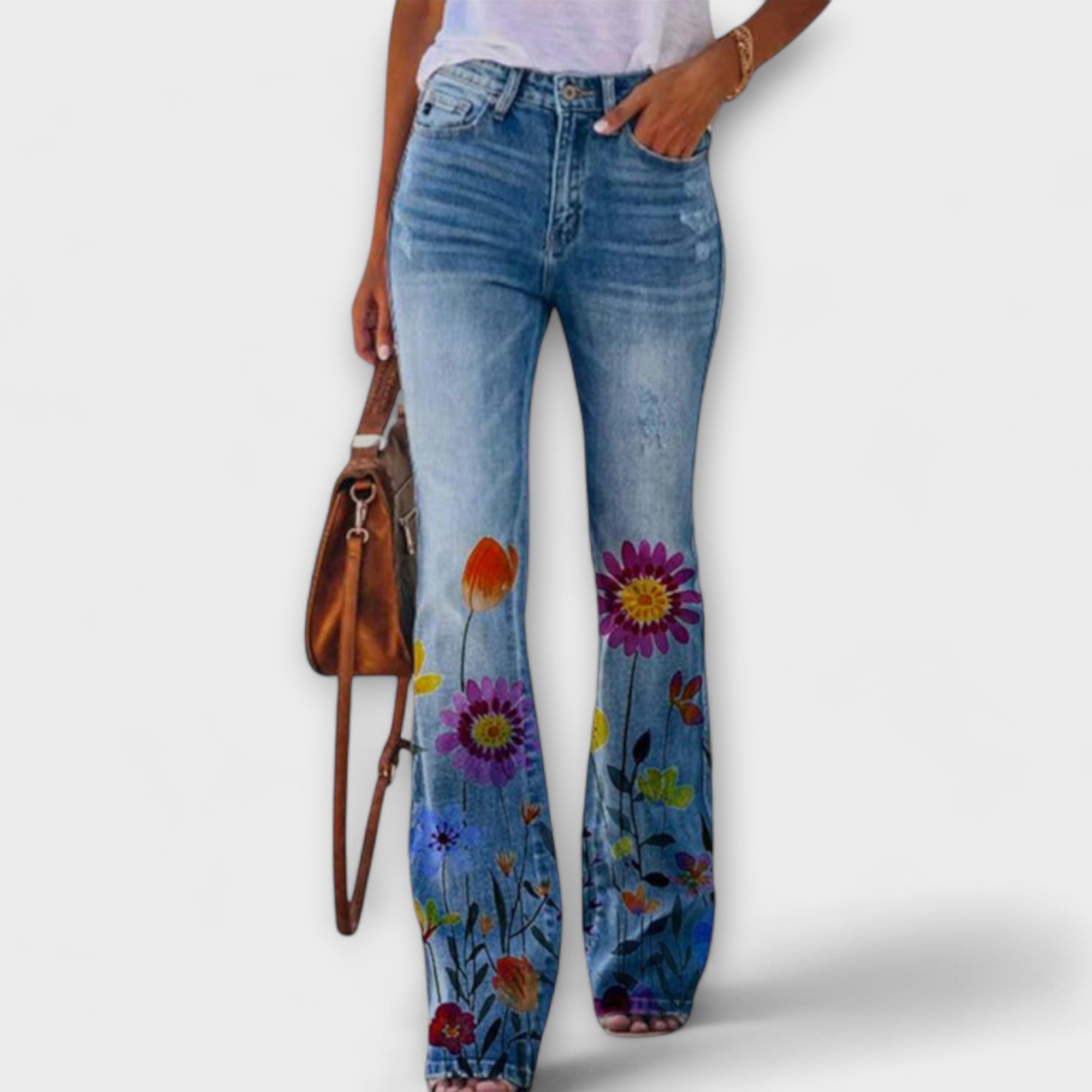 Femme™ | Flower Trousers