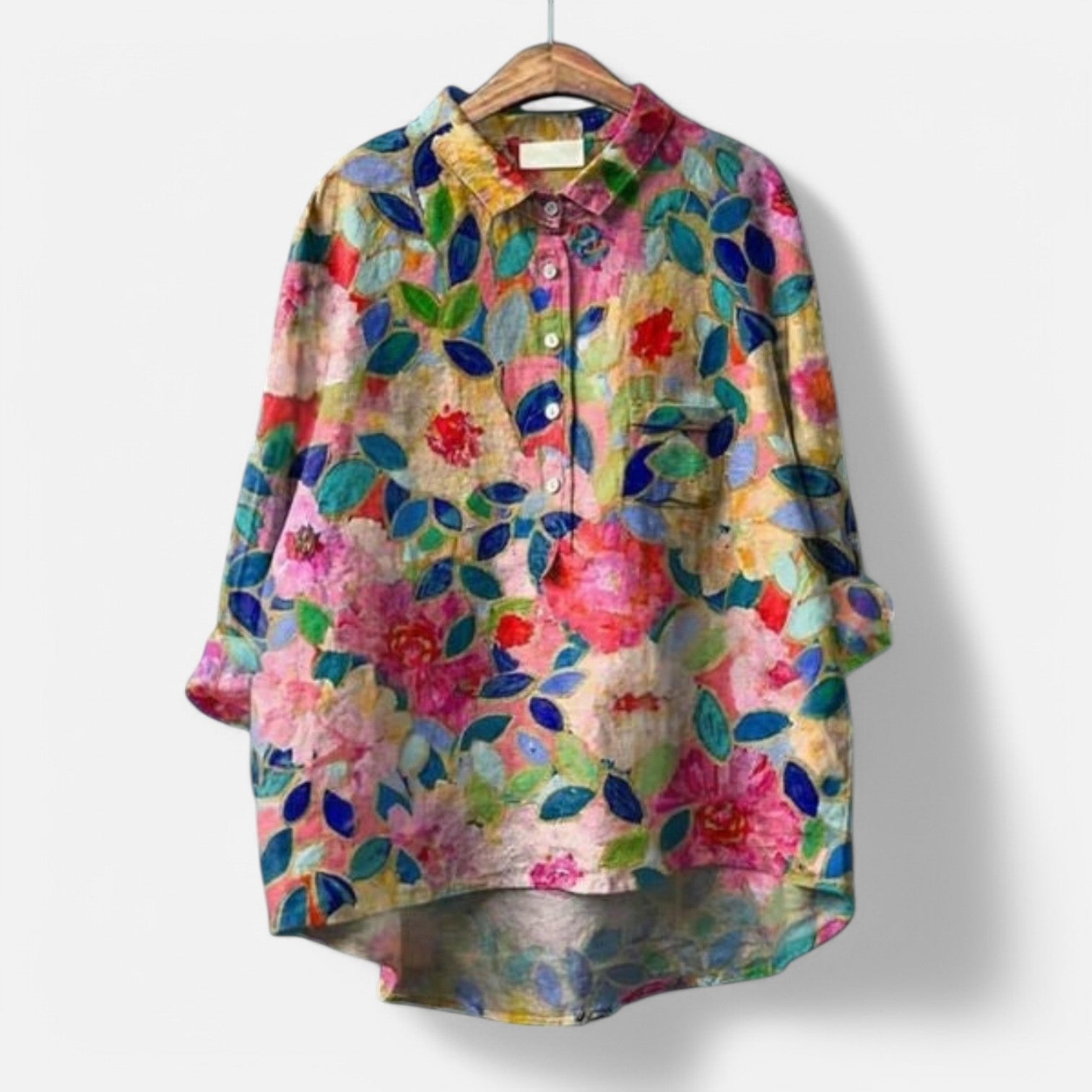 Femme™ | Vintage Floral Button Shirt