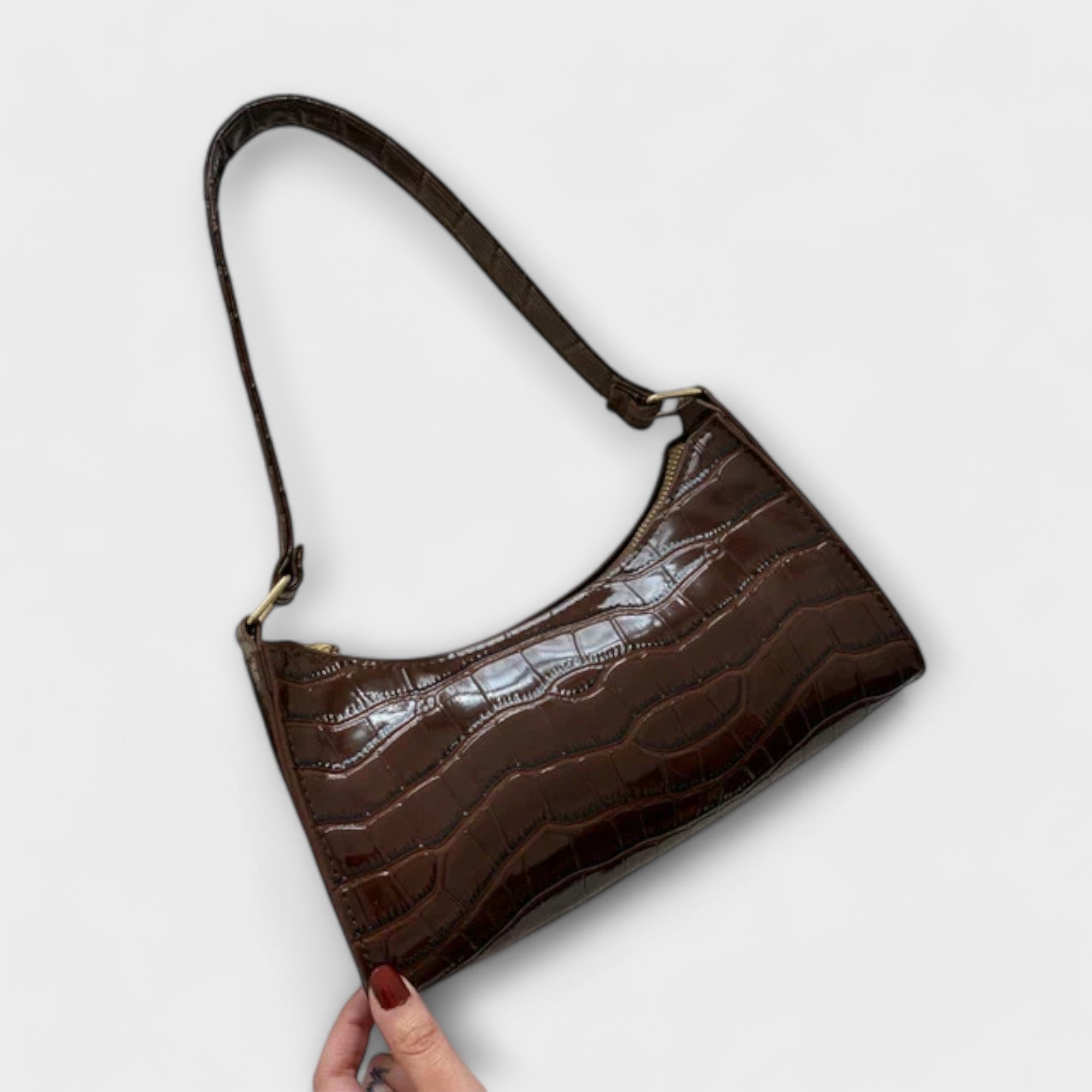 Femme™ | Shiny Leather Bag