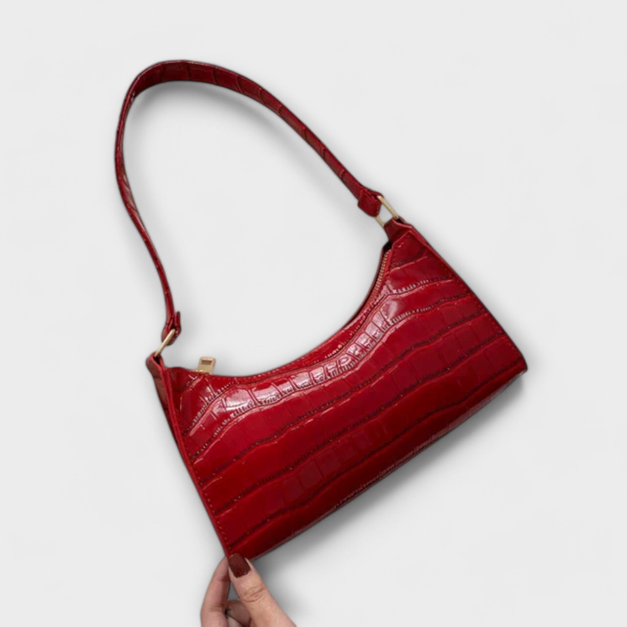 Femme™ | Shiny Leather Bag
