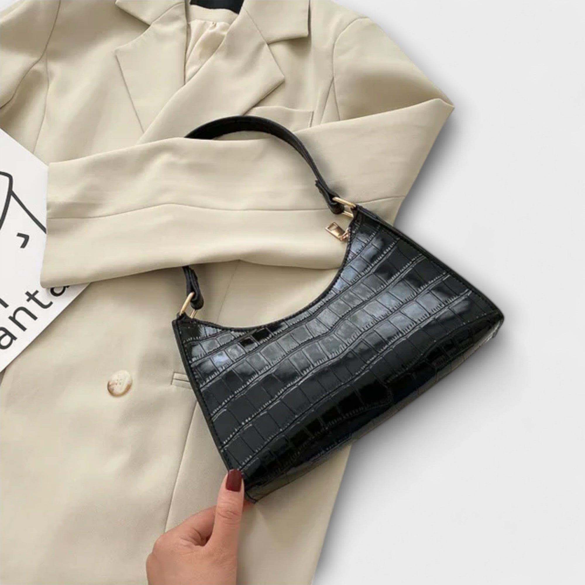 Femme™ | Shiny Leather Bag