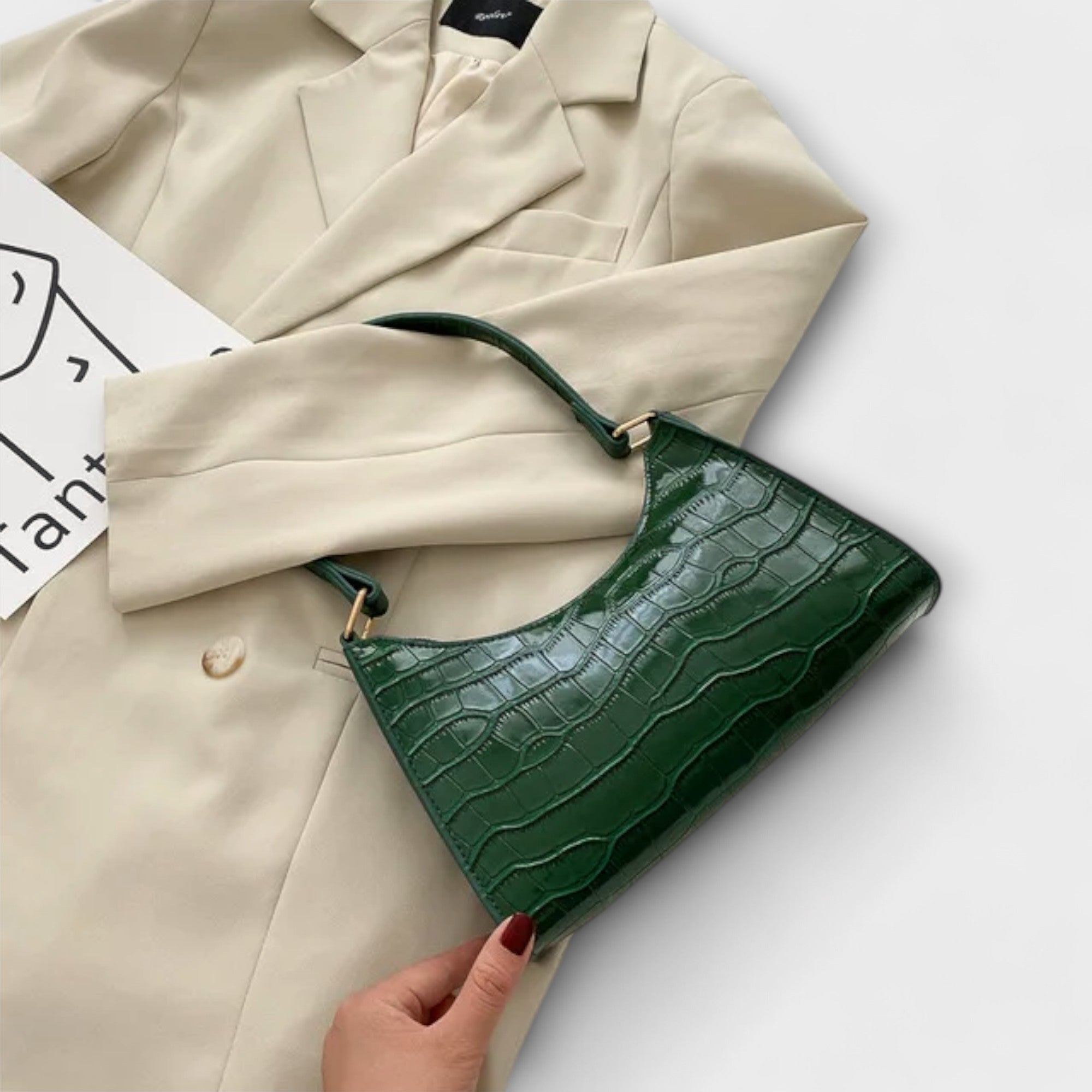 Femme™ | Shiny Leather Bag