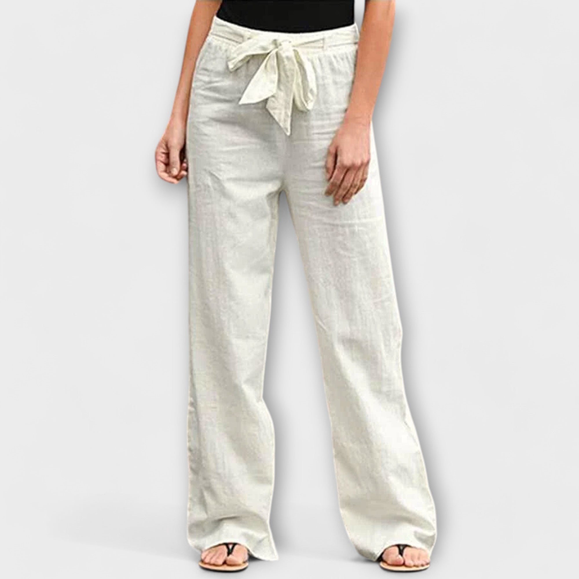 Femme™ | Lightweight Linen Trousers