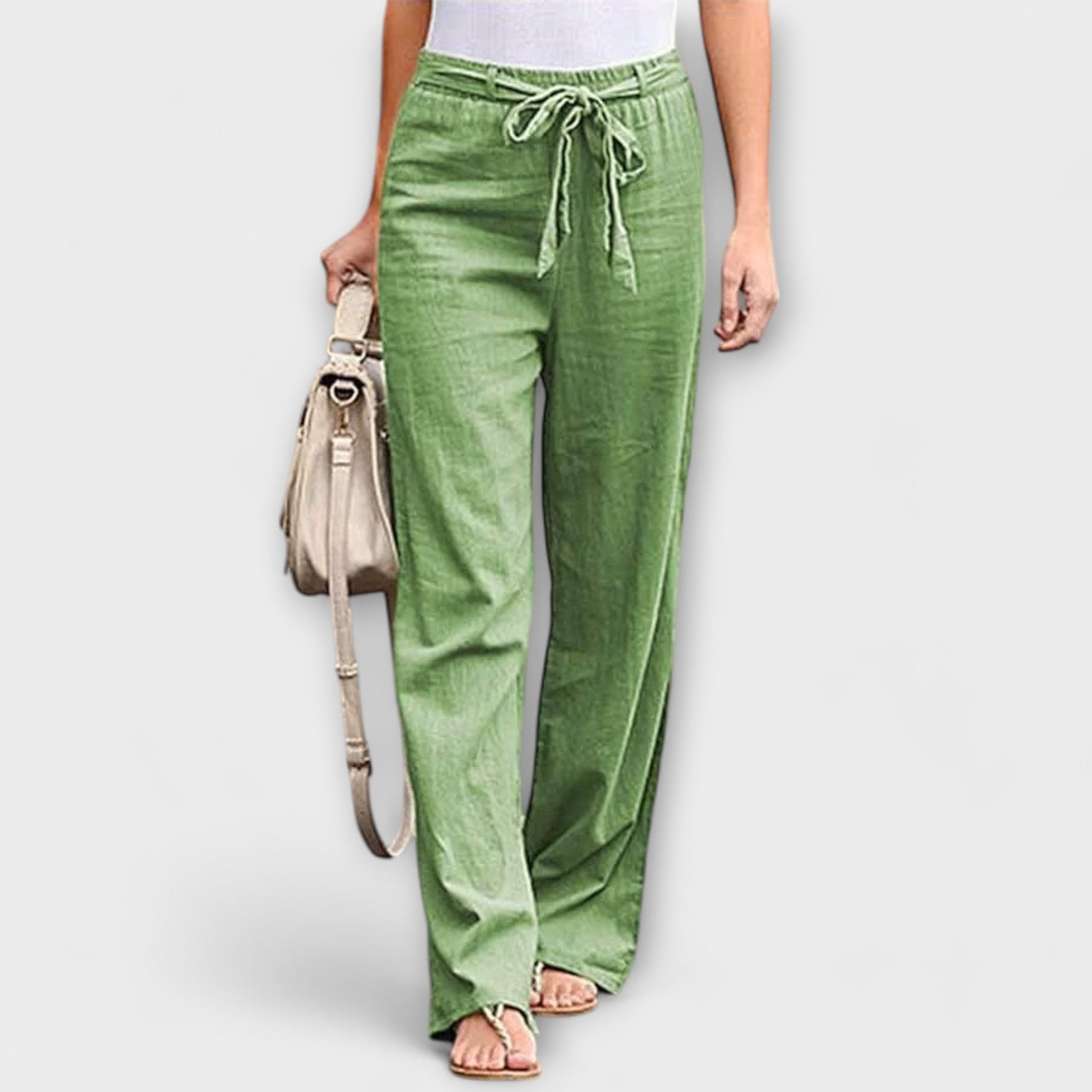 Femme™ | Lightweight Linen Trousers