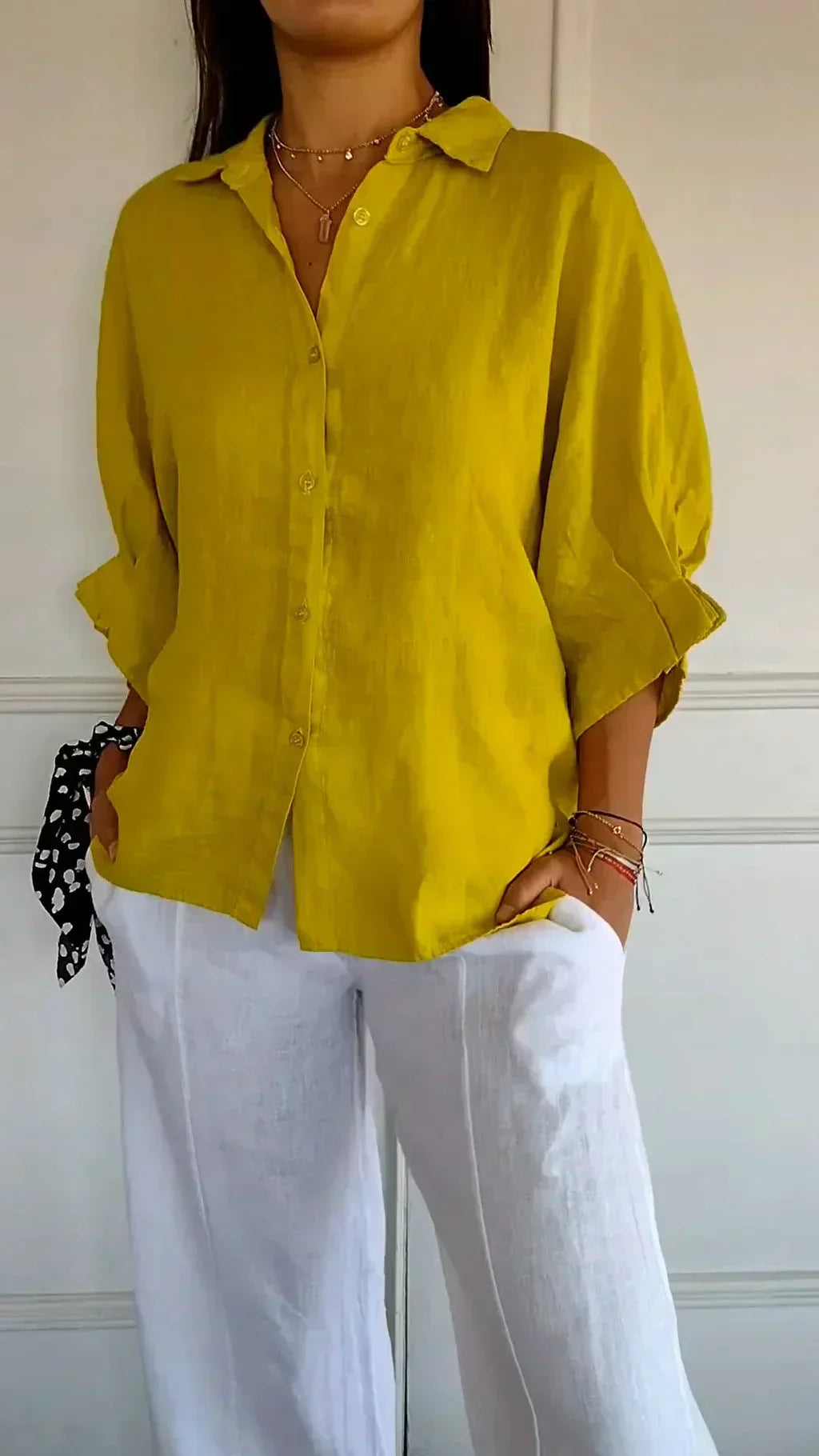 Femme™ | Relaxed Button-Up Shirt