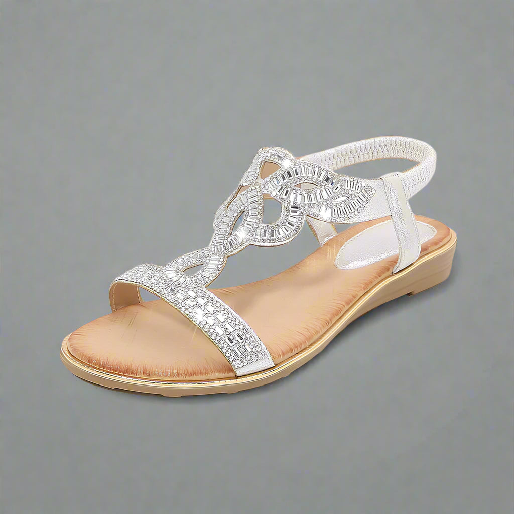 Femme™ | Handmade Golden Sandal with Comfortable Fit