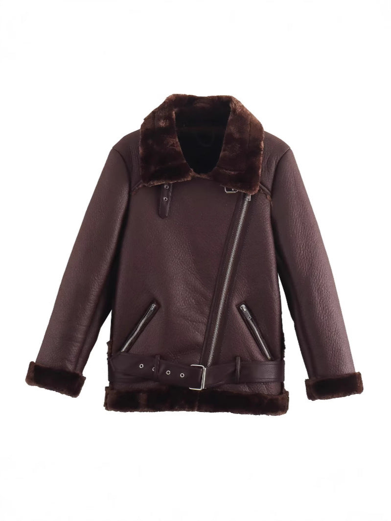 Femme™ | Elegant Biker Jacket