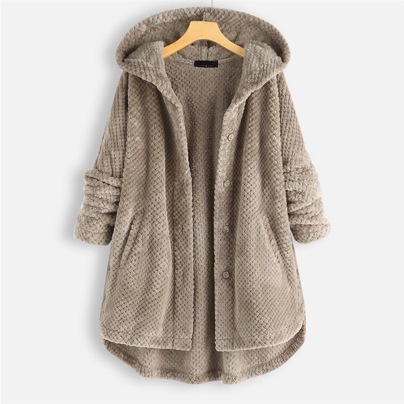 Femme™ | Winter Hooded Double-faced Fleece Coat