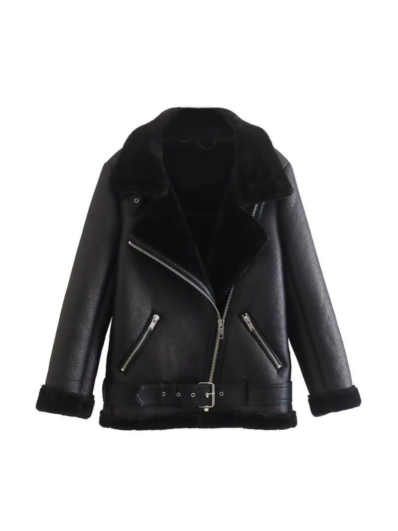 Femme™ | Elegant Biker Jacket